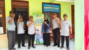 Pembentukan Pos Linmas Kelurahan Sutojayan, Optimalkan Peran Staf dan Warga  dalam Menjaga Keamanan Wilayah